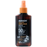 AGRADO Sun Oil sauļošanās eļļa - sprejs ar SPF50 100ml | Multum
