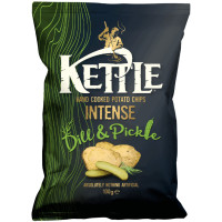 KETTLE Intenese tilli ja marineeritud kartulikrõpsud, 100g | Multum