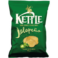 KETTLE Jalapeno bulvių traškučiai 130g, galiojimo data 2026-10-31 | Multum