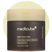 MEDICUBE Deep Vita C Pad įklotai veido odos priežiūrai su vitaminu C ir niacinamidu 70vnt 150g | Multum