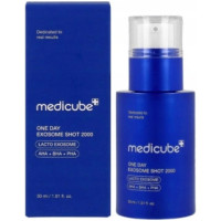 MEDICUBE One Day Exosome Shot Pore Ampule 2000 serumas su mikroadatomis ir egzosomomis 30ml | Multum