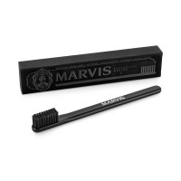 MARVIS Black vidutinis dantų šepetėlis | Multum