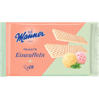MANNER vafliai su ledų skoniu 75 g | Multum