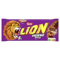 LION Brownie stiliaus šokoladiniai batonėliai (5) 150g | Multum