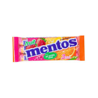 MENTOS Vaisių dražė (3) 112.5g | Multum