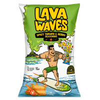 CLAIMONT Lava Wave Aštrus pomidorų ir žolelių kvietinis užkandis 70g | Multum