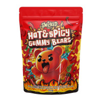 SWICKED Hot&Spicy Gummy Bears Jelly Candy 210g | Multum