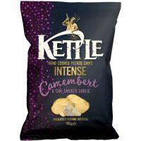 KETTLE Intenese Camembert küüslaugukrõpsud, 100g | Multum