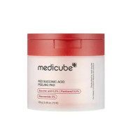 MEDICUBE Red Succinic tonizējoši pīlinga spilventiņi sejas ādai ar dzintarskābi 70gab 155g | Multum