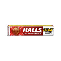 HALLS Nullsuhkru Cola Energia 32g | Multum