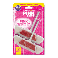 THE PINK STUFF Power Active tualeto nuleidimo įrenginys 2x40g | Multum