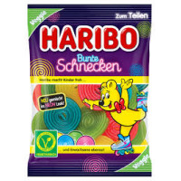 HARIBO Bunte Schnecken želė saldainiai 160g | Multum