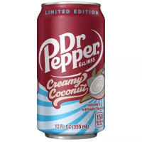 DR. PEPPER USA kreminis kokosas, skardinė 355 ml | Multum