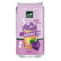 TROPICAL Bubble Tea Grape aukstās tējas dzēriens 235 ml | Multum