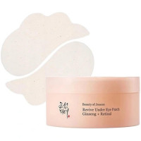 BEAUTY OF JOSEON Revive hidrogēla maska/patči ādai zem acīm ar žeņšeņu un retinalu 60gab | Multum