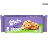 MILKA šokolado ir riešutų sausainiai 135 g | Multum