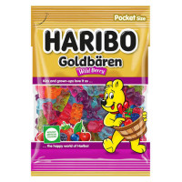 HARIBO Goldbaren Wild Berry želeekommid 80g | Multum