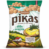PIKE bulvių ir žirnių užkandis su krapų ir sviesto skoniu 100 g | Multum
