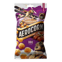 AEROCORN Kukurūzų ir avižų užkandis su BBQ skoniu 25 g | Multum
