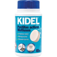 KIDEL mitme pinnaga puhastustabletid aktiivse klooriga 40 tk | Multum