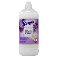 SAAMIX Violet & White Flowers koncentruotas audinių minkštiklis 1,6L | Multum