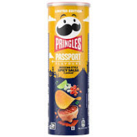 PRINGLES Meksikietiškos aštrios salsos traškučiai 165g | Multum
