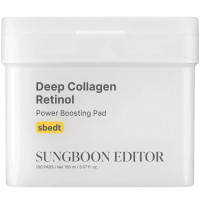 SUNGBOON EDITOR Deep Collagen Retinol Power Boosting Pads näonahale 100 tk 150ml | Multum