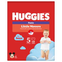 Huggies Pants Boy 5izm. kelnaitės (12-17kg) 68 vnt. | Laravel