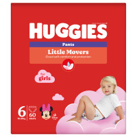 Huggies Pants Girl 6 (15-25kg) 60vnt. | Multum