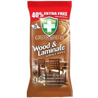 Green Shield niisked salvrätikud puit- ja laminaatpindade puhastamiseks x70 | Laravel