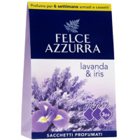 FELCE AZZURRA Lavanda & Iris aromātiskie maisiņi 3gab | Multum
