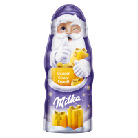 MILKA Crispy piena šokolādes Ziemassvētku vecītis 95g TERMIŅŠ 31.03.2026. | Multum