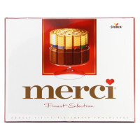 Merci šokolado pasirinkimas 250g GALUTINIS TERMINAS: 01.08.2026 | Multum