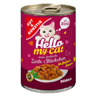 G&G Hello My Cat Huhn kassidele mõeldud konserv veiselihaga 415g | Multum