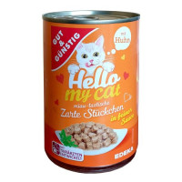 G&G Hello My Cat Huhn konservai katėms su vištiena 415g | Laravel