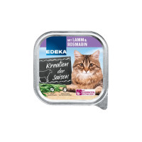 Edeka kreationinis paštetas katėms su vištiena ir daržovėmis 100g | Laravel