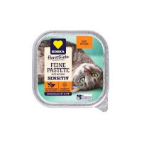 Edeka Sensitive pastēte kaķiem ar tītaru un rīsiem 100g | Multum