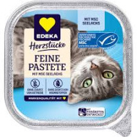 Edeka Paštetas katėms su lašiša 100g | Multum