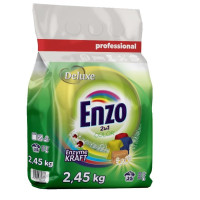 DELUXE Enzo 2in1 pulveris krāsainai veļai x35 2.45kg | Multum
