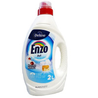 DELUXE Enzo White gelis baltam skalbiniams x50 2L | Multum