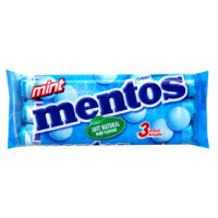 Mentos mėtinių kramtomųjų mėtinių saldumynų rinkinys iš 3 pakelių 114g | Multum