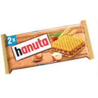 Ferrero Hanuta vaflis su riešutų kremu ir šokoladu 44g | Multum