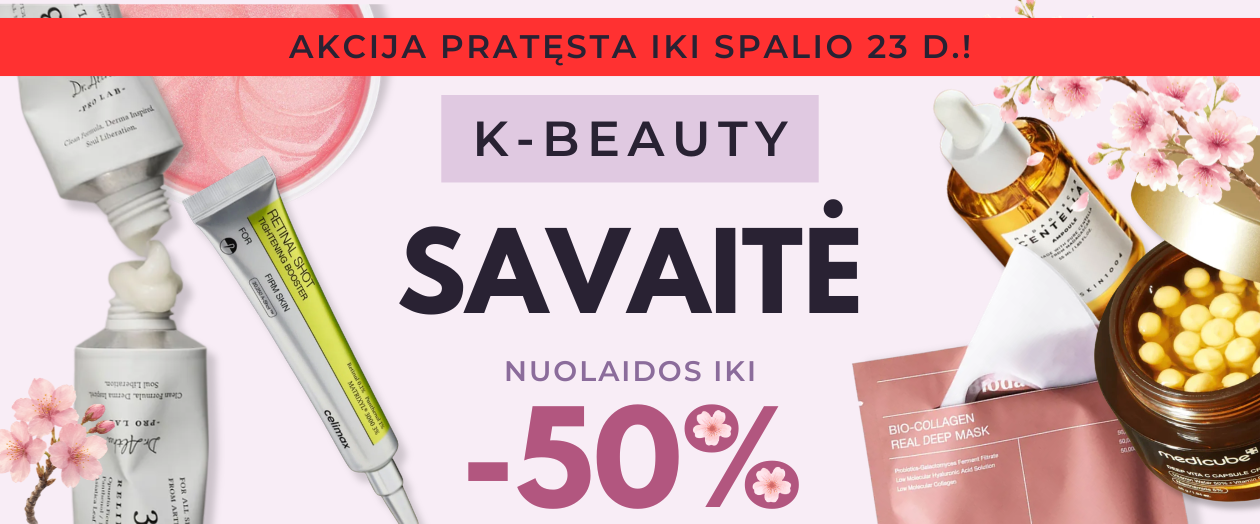 MULTUM, korėjietiška kosmetika, Medicube, Dr Althea, Skin1004, Heimish, Celimax, Numbuzin, Cosrx, Anua, Seulix, Biodance, Centellian24, Manyo, Beauty Of Joseon, Sungboon, nuolaidos, akcijos