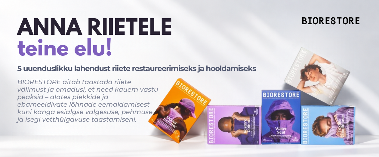 MULTUM, BIORESTORE, riiete hooldusvahendid, riiete restaureerimine
