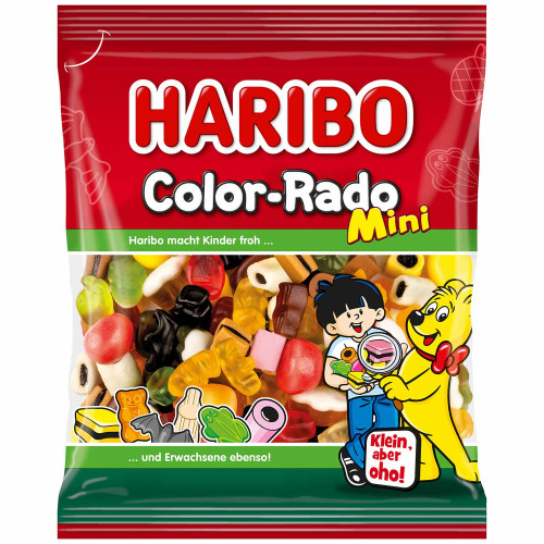 Haribo Color-Rado Mini želė saldainiai 160g | Laravel