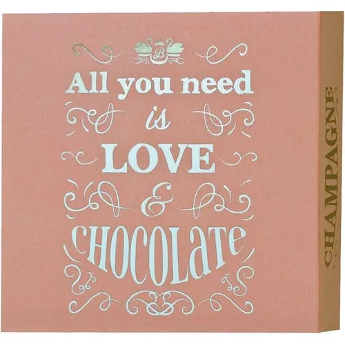 PÖÖK Šokolaaditrühvlid roosa šampanjatäidisega 100g | Laravel