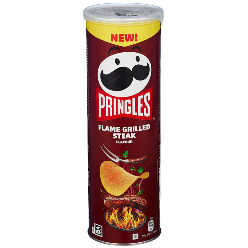 PRINGLES traškučiai su ant grotelių kepto kepsnio skoniu 165g | Laravel