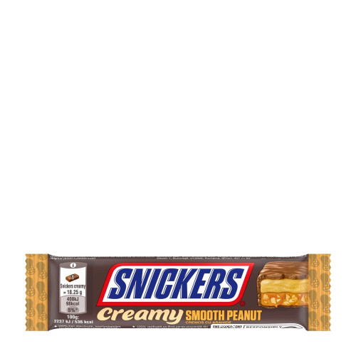 SNICKERS kreminis žemės riešutų šokolado batonėlis 36.5g | Laravel