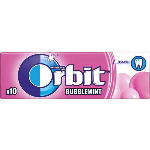 Orbit Bubblemint Flavour närimiskumm 14g | Laravel