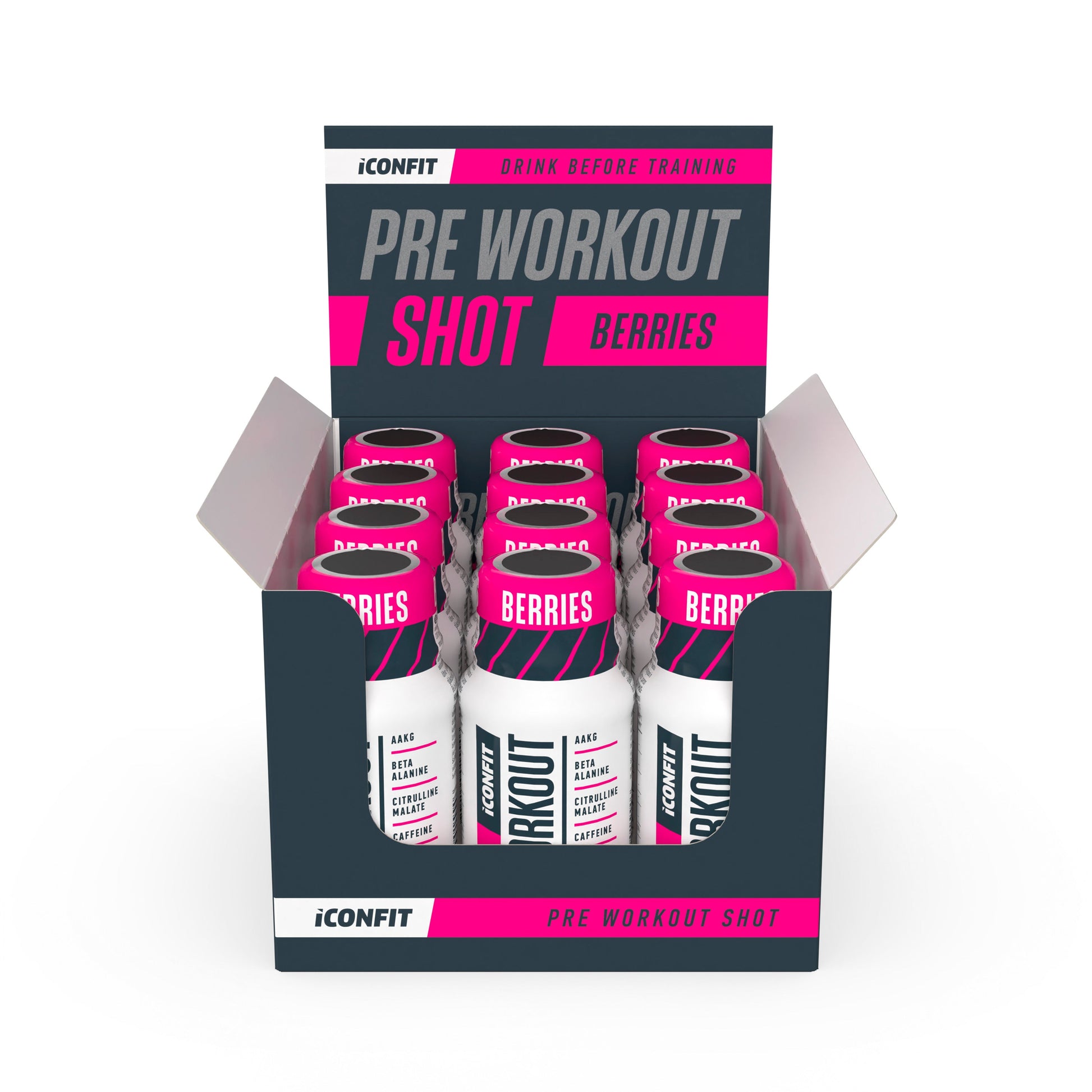 ICONFIT Pre-Workout marjamaitseline jook 60ml | Laravel